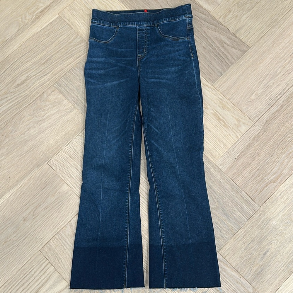 Spanx Kick Flair Stretch Jeans Sz S